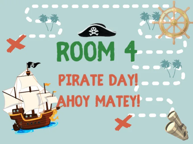 Room 4 Pirate Day Playdate